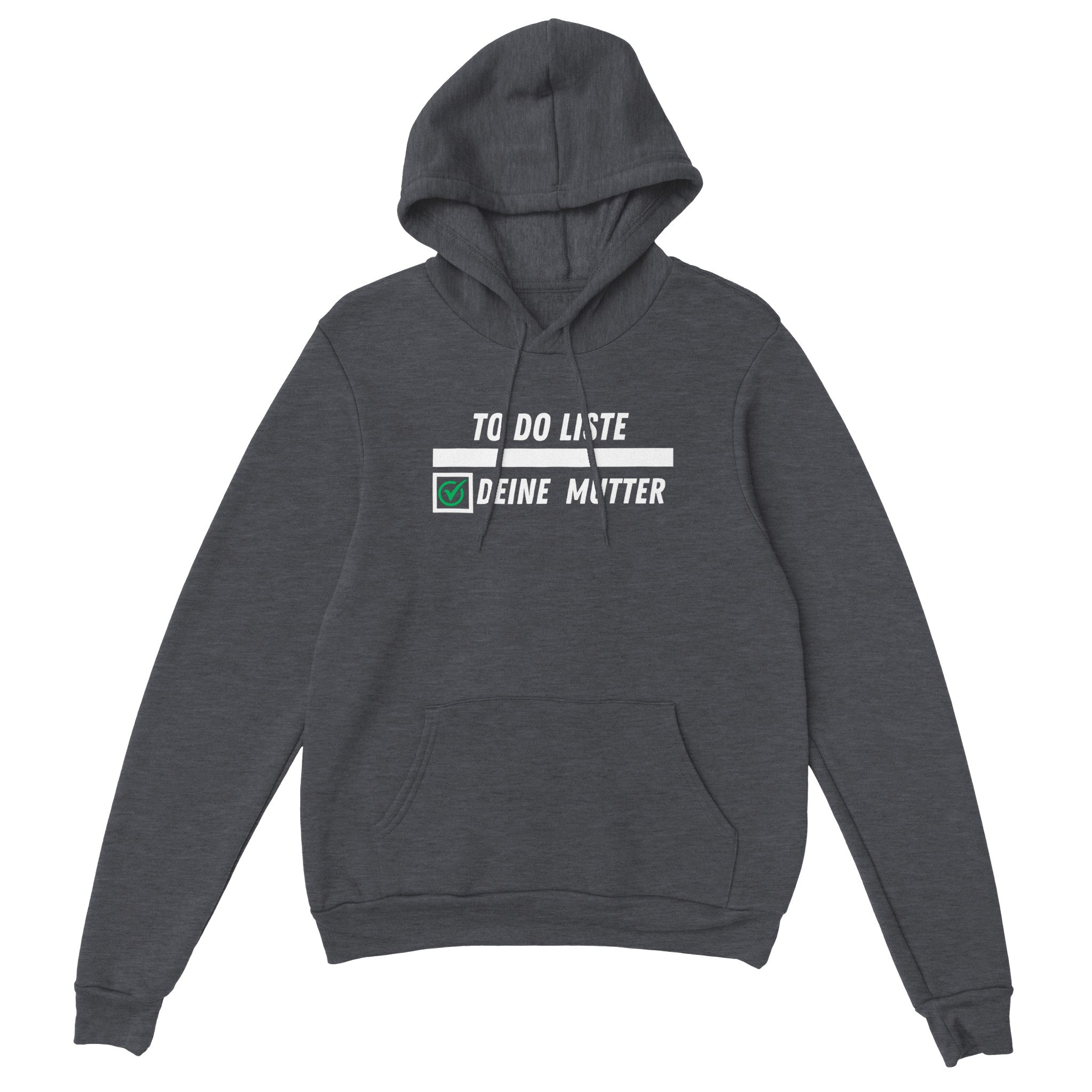 Ein lustiger Hoodie mit humorvollem Aufdruck, das durch seinen Unisex Schnitt an Männern und Frauen gut aussieht. Egal ob als Geschenk oder zum selber tragen, die Reaktionen auf diesen Witzigen Hoodie werden immer unterhaltsam sein.