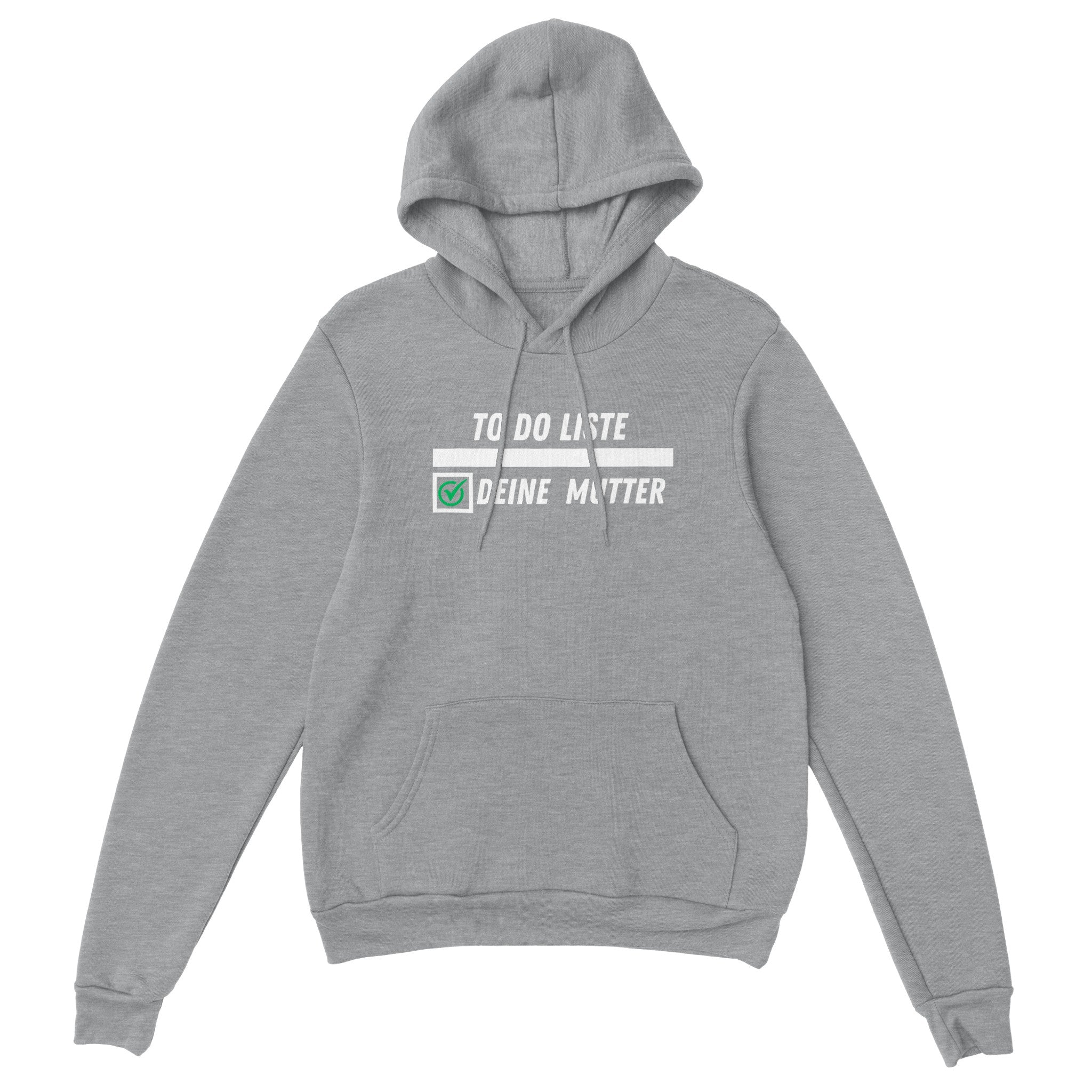 Ein lustiger Hoodie mit humorvollem Aufdruck, das durch seinen Unisex Schnitt an Männern und Frauen gut aussieht. Egal ob als Geschenk oder zum selber tragen, die Reaktionen auf diesen Witzigen Hoodie werden immer unterhaltsam sein.