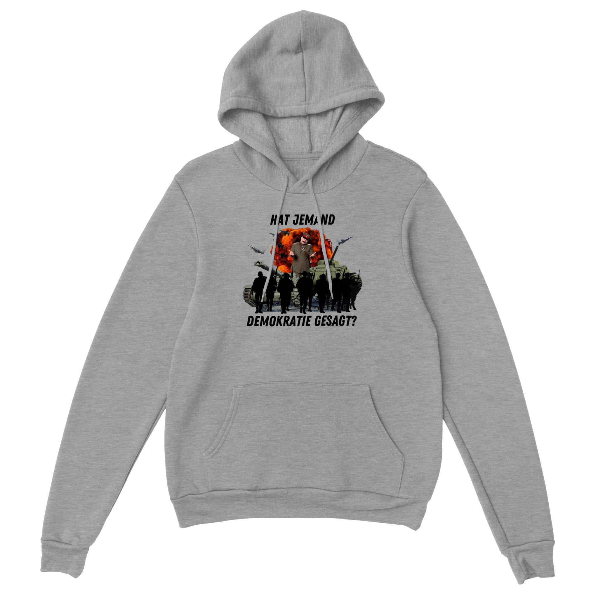 Ein witziger Hoodie mit wasch festem Aufdruck auf der Vorderseite. Der Memehoodie dient als hervorragendes Geschenk für Freunde, da der Unisex Schnitt ermöglicht, Männern und Frauen den Hoodie zu tragen.