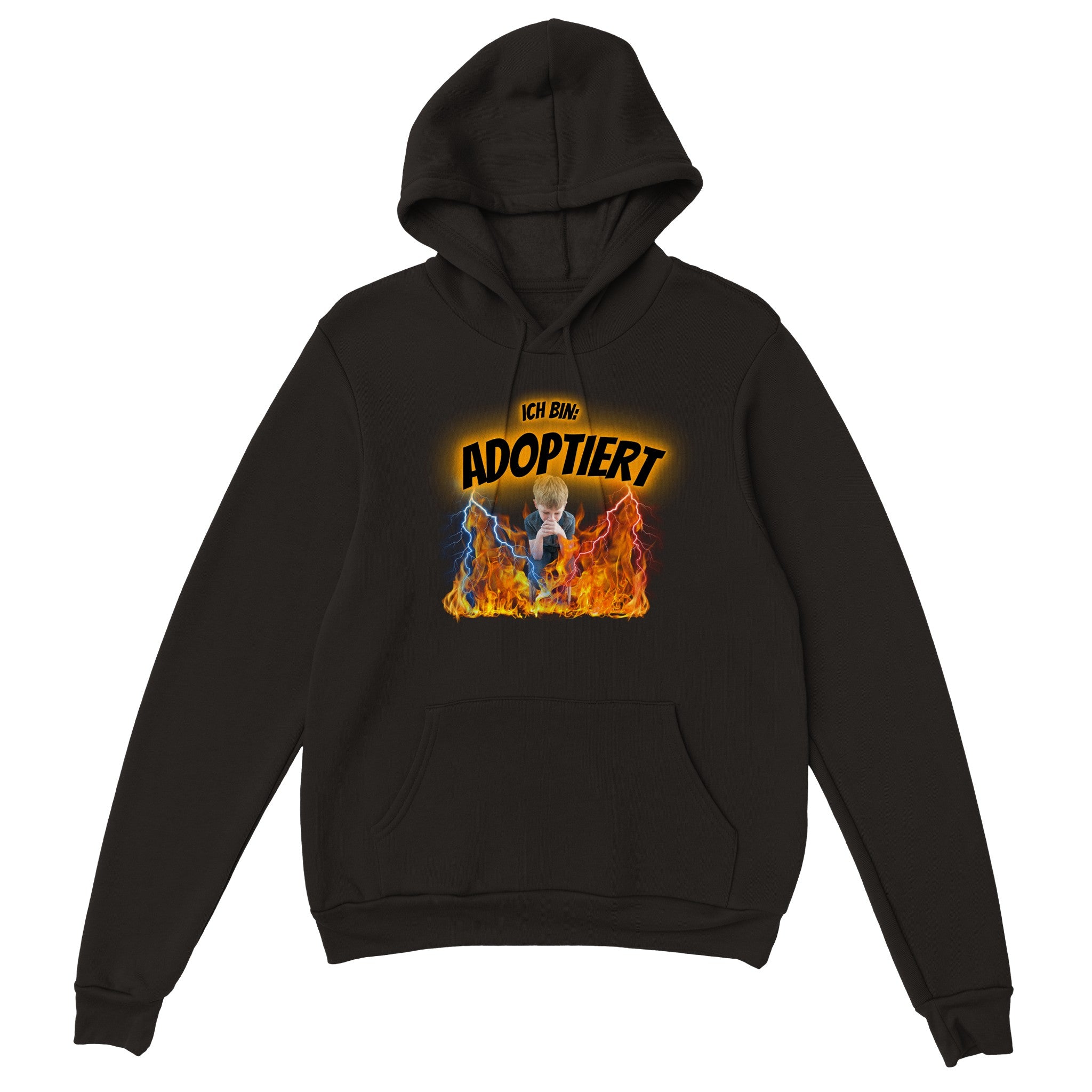 Lustiger Hoodie im Unisex Schnitt, der durch seinen witzigen Aufdruck und seine Passform ein geeignetes Geschenk für Männer und Frauen abgibt. 