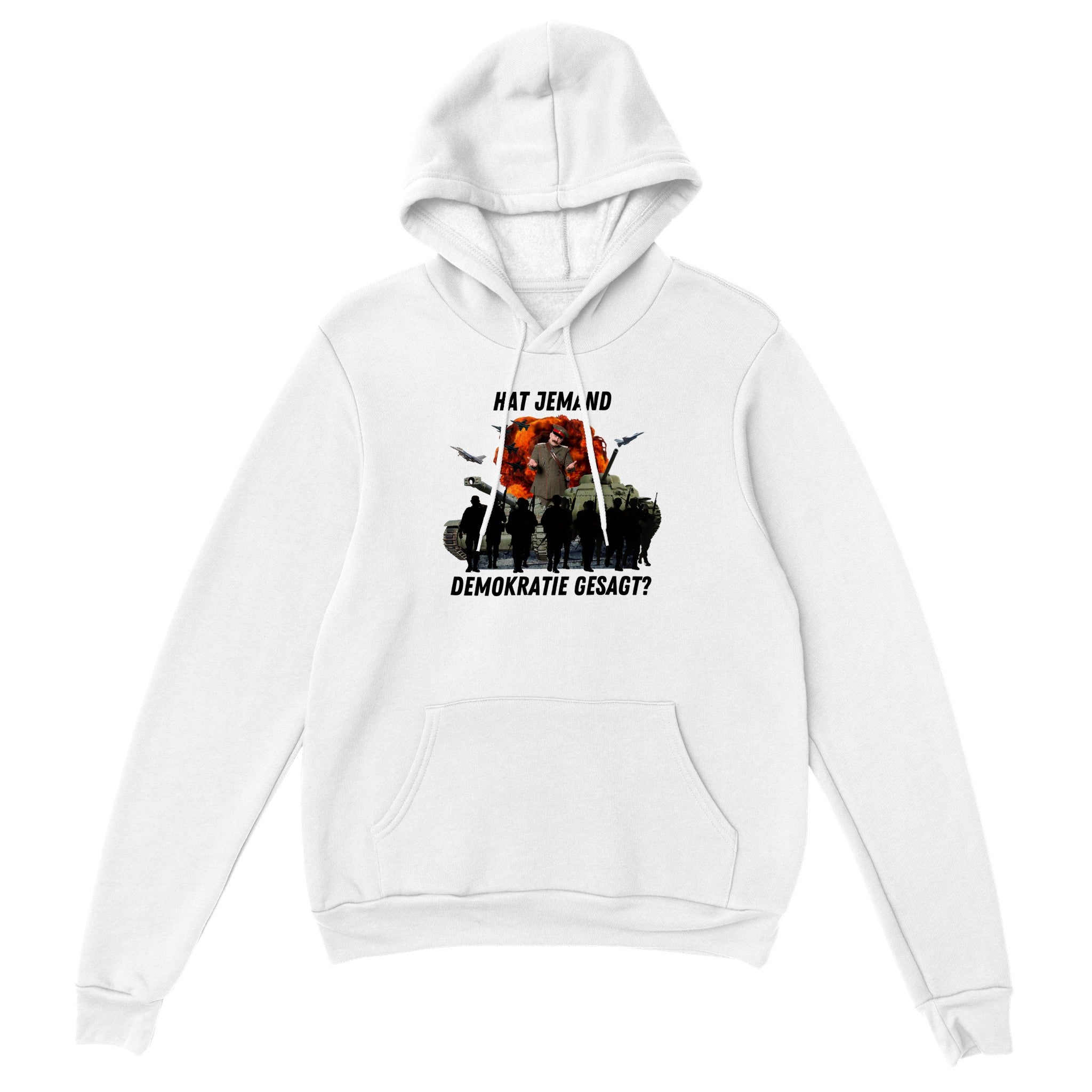 Ein witziger Hoodie mit wasch festem Aufdruck auf der Vorderseite. Der Memehoodie dient als hervorragendes Geschenk für Freunde, da der Unisex Schnitt ermöglicht, Männern und Frauen den Hoodie zu tragen.