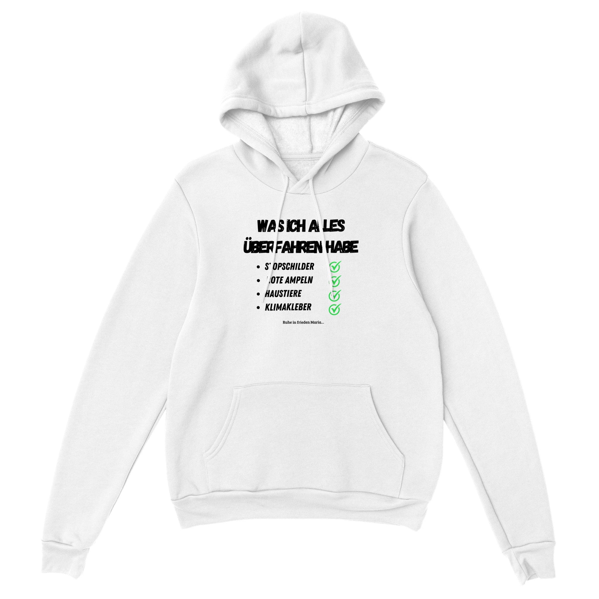 Lustiger Hoodie im Unisex Schnitt, der durch seinen witzigen Aufdruck und seine Passform ein geeignetes Geschenk für Männer und Frauen abgibt. 