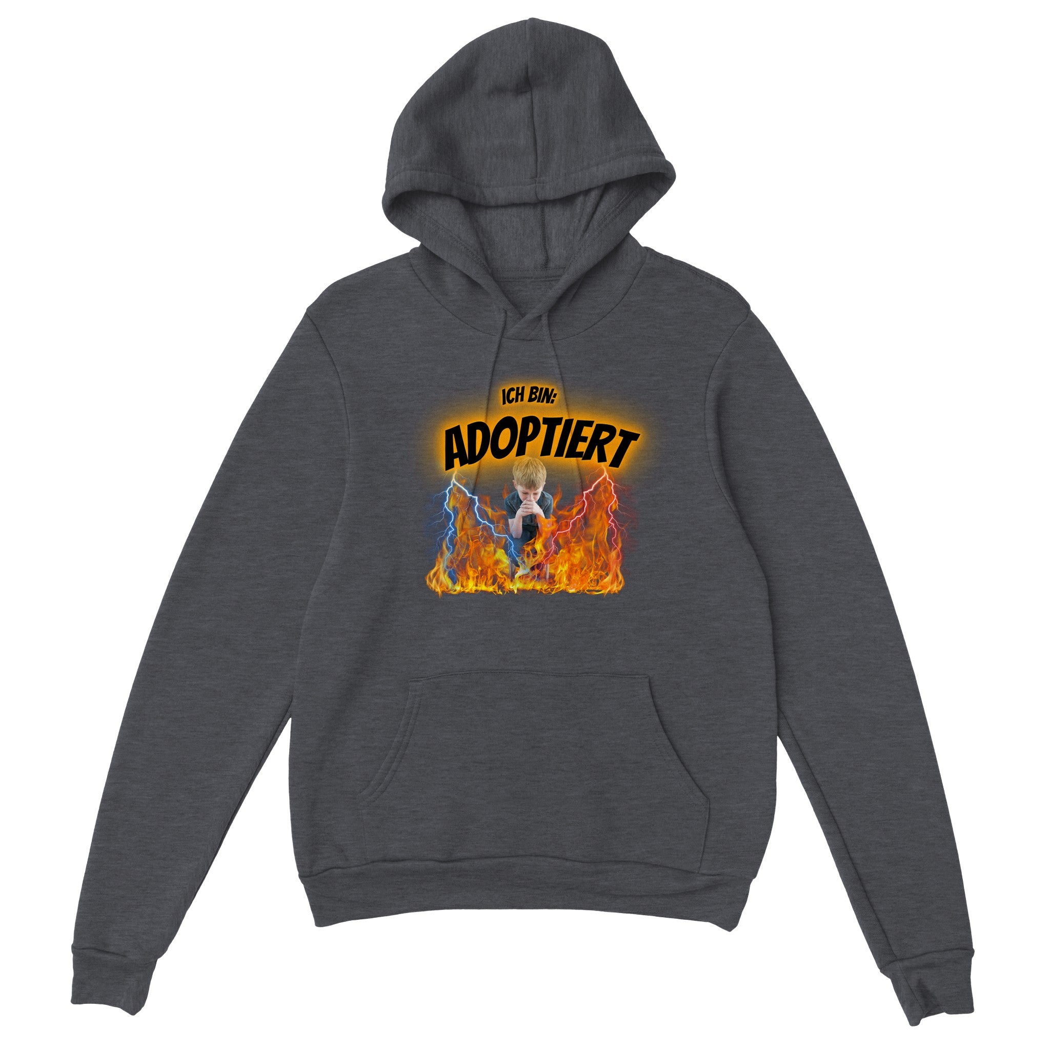 Lustiger Hoodie im Unisex Schnitt, der durch seinen witzigen Aufdruck und seine Passform ein geeignetes Geschenk für Männer und Frauen abgibt. 