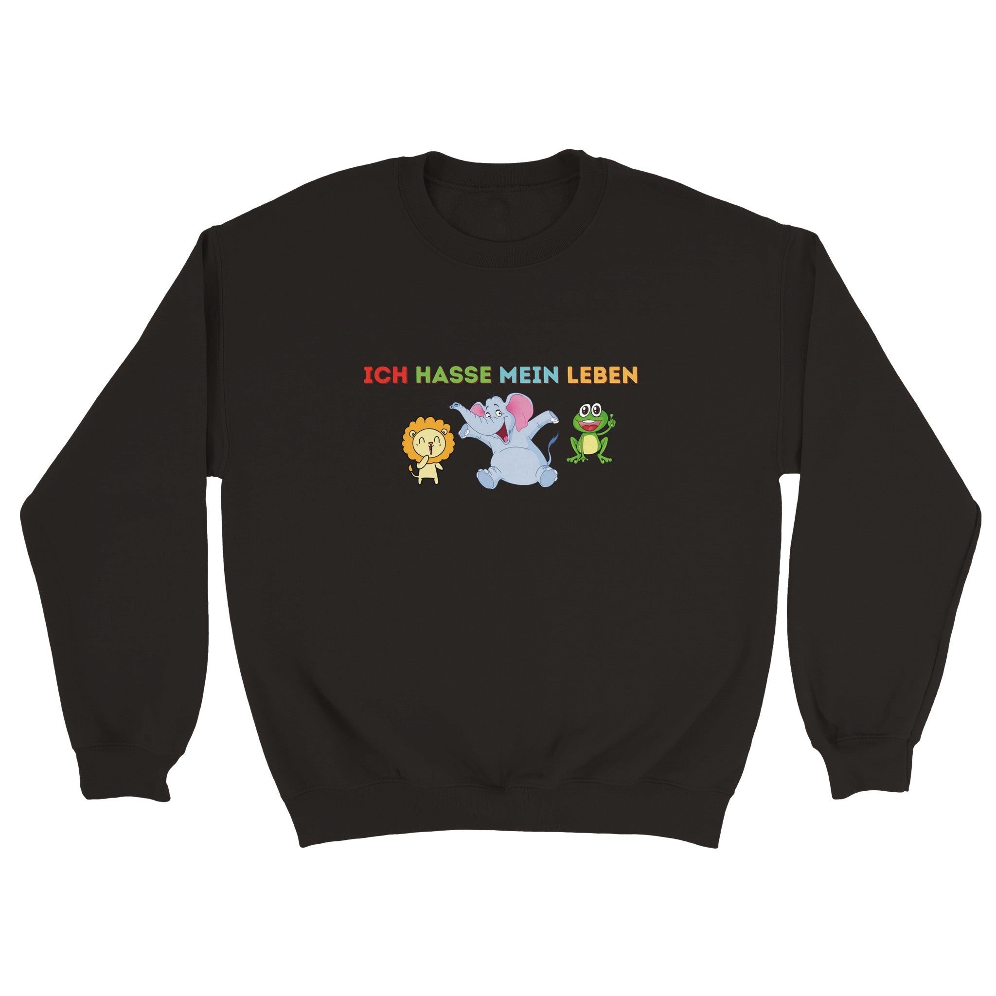 Lustiger Pullover von Goodshirts, der durch seinen Unisex Schnitt, als Geschenk für Männer und Frauen sehr gut geeignet ist. Das Meme ist auf der Vorderseite aufgedruckt und ist Waschmaschinenfest.