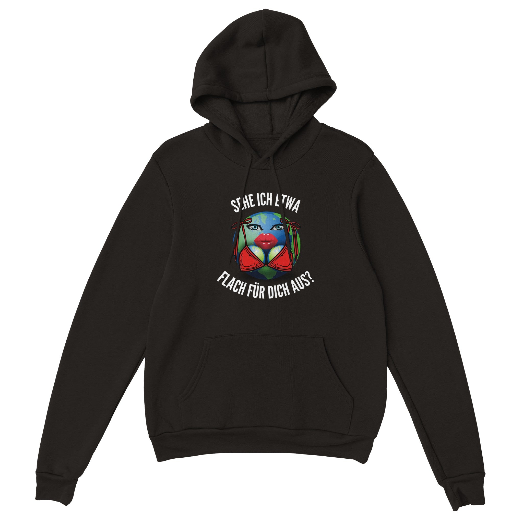 Sehe ich etwa flach für dich aus? Hoodie