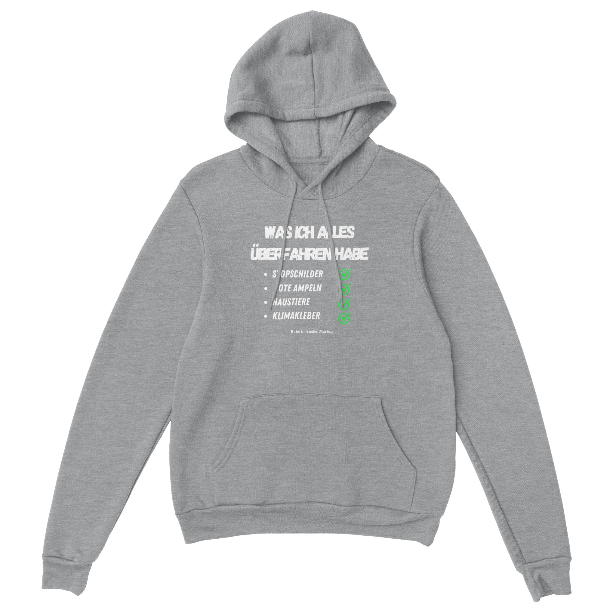 Lustiger Hoodie im Unisex Schnitt, der durch seinen witzigen Aufdruck und seine Passform ein geeignetes Geschenk für Männer und Frauen abgibt. 